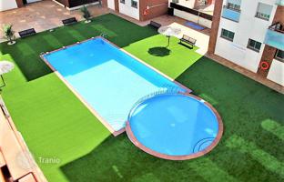 Three-bedroom apartment with a terrace in a residence with a swimming pool, near the beach, in one of the best areas of Lloret de Mar, Spain for 300,000 €