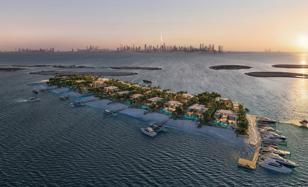 New complex of beachfront villas Amali Islands with panoramic views and a floating helipad, The World Islands, Dubai, UAE for From $20,633,000