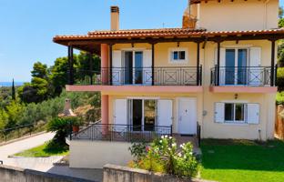 Furnished three-storey house with panoramic sea and mountain views in the Peloponnese, Greece for 295,000 €