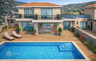 New two-storey villa with a swimming pool near the sea in Nafplio, Peloponnese, Greece for 625,000 €