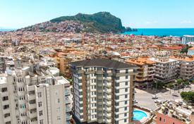 Apartments with different layouts in a new residence with swimming pools, 500 meters from the beach, Alanya, Turkey for $299,000
