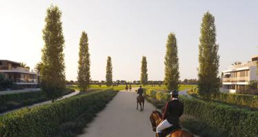 New complex of villas Chevalia Estate with pools, stables and a clubhouse close to the international airport, Grand Polo Phase 1, Dubai, UAE