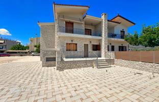 Two-storey high-quality villa with a barbecue area and parking in Drepano, Peloponnese, Greece for 410,000 €