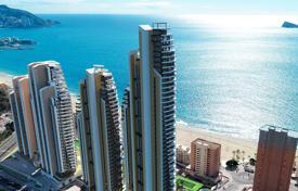 Duplex penthouse in a gated residence with swimming pools, 100 meters from the beach, Benidorm, Spain for 1,690,000 €