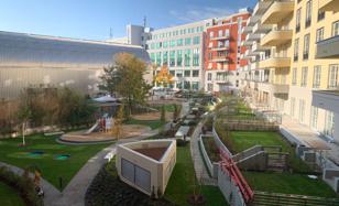 Two-bedroom apartment with a terrace and a parking in a house with a garden and a playground, Berlin, Germany for 760,000 €