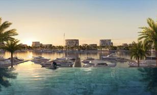 New residential complex Pier Point 1&2 with a picturesque view, a pool and green areas on the first sea line, Port Rashid, Dubai, UAE for From $2,639,000