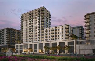 New Odessa Residence with a swimming pool, tennis courts and lounge areas 5 minutes away from the park, Town Square, Dubai, UAE for From $283,000