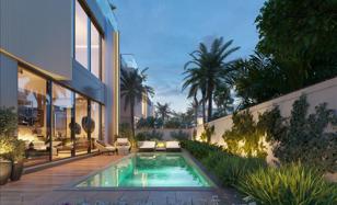 New complex of townhouses Watercrest with swimming pools, Meydan, Dubai, UAE for From $1,985,000