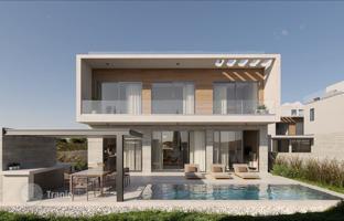 New complex of villas close to a beach and a highway. Geroskipou, Cyprus for From 530,000 €