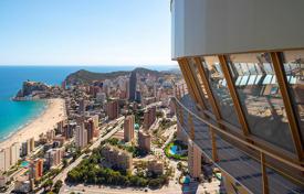 Apartment with panoramic sea views in a gated residence with swimming pools and a spa, 300 meters from the beach, Benidorm, Spain for 404,000 €