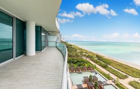 Comfortable apartment with a terrace and ocean views in a building with pools and a spa, Surfside, USA for $8,500,000
