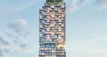 New residence Cove Boulevard with a swimming pool, a business lounge and a conference room, Dubailand, Dubai, UAE