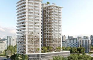 New complex of furnished apartments Cove Grand with swimming pools, lounge areas and mini golf, Dubai Land Residence Complex, UAE for From $210,000