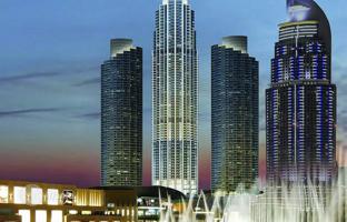 Apartment with a panoramic view in luxury The Address residence with swimming pools, close to Burj Khalifa, in Downtown Dubai for $871,000