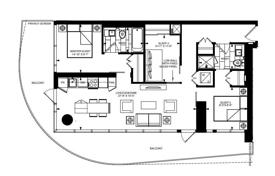 Apartment – Yonge Street, Toronto, Ontario,  Canada for C$1,117,000