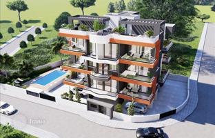 Residence with a swimming pool and a view of the coast, Agios Athanasios, Cyprus for From 247,000 €