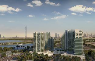 Modern residential complex Creek Views 2 near shopping malls, stores and metro station, Al Jaddaf, Dubai, UAE for From $279,000