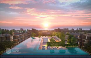 New low-rise residence with roof-top swimming pools and lounge areas in the prestigious area of Bang Tao, Phuket, Thailand for From $302,000