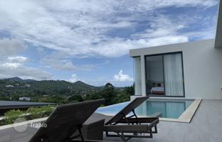 Villas with swimming pools, terraces and gardens, surrounded by green areas, Bophut, Samui, Thailand for From $445,000