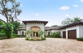 Spacious villa with a backyard, a pool, a sitting area, a garage and a garden, Miami, USA for $2,198,000