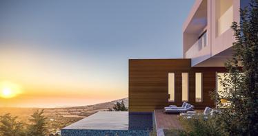 Complex of villas with swimming pools and gardens, Tsada, Cyprus