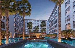Furnished apartments in Capri Residence with swimming pools and co-working spaces, 850 meters from Bang Tao Beach, Phuket, Thailand for From $146,000