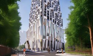 New high-rise residence with a swimming pool and commercial areas, Phnom Penh, Cambodia for From $82,000
