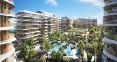 New residence with a swimming pool, a wellness club and a beach on the first sea line, Abu Dhabi, UAE