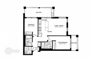 2-bedroom apartment in York for C$1,136,000