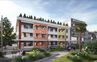 New complex of serviced apartments with a cinema and a co-working area near a metro station, Athens, Greece for From 285,000 €
