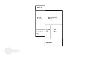 2-bedroom apartment 62 m² in Split for 388,000 €