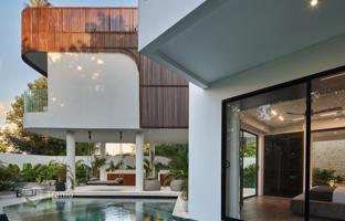 New complex of villas with swimming pools and gardens, 100 meters from the beach, Bali, Indonesia for From $1,850,000