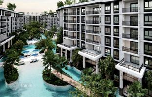 One-bedroom apartment in a new complex Title Heritage with a good infrastructure, Bang Tao, Phuket, Thailand for $195,000