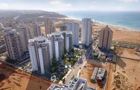 Modern apartment with a terrace and sea views in a new residence, Netanya, Israel for $710,000