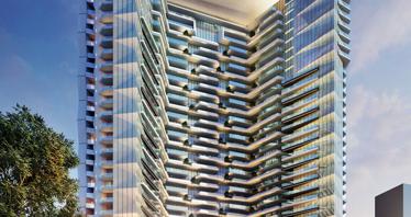 New residence Eleve with swimming pools, a fitness center and lounge areas, Jebel Ali Industrial Second, Dubai, UAE