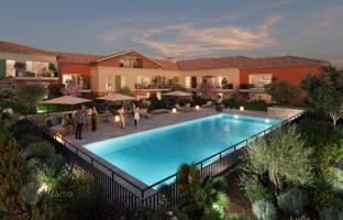 38 new flats in residential complex in Cogolin for From 301,000 €