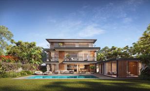 Prestigious complex of villas with elevators, swimming pools and picturesque views of the lake, Muscat, Oman for From $3,896,000