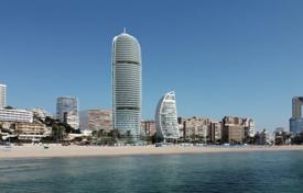 New apartments in a skyscraper on the first line from the sea, Benidorm, Alicante, Spain for 643,000 €