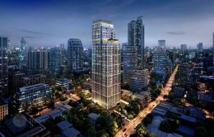 Branded residence near Benjakiti Park in the central business district of Bangkok, Thailand for From $1,216,000