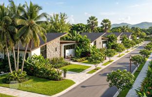 Contemporary villas with pools in the prestigious Namuang area of ​​Koh Samui, Thailand for From $194,000