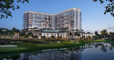 5 new flats in residential complex Golf Vale in Dubai South