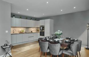 Furnished two-bedroom apartment with a balcony in a new residence, Leyton, London, UK for £495,000