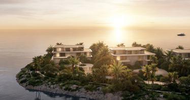 New complex of beachfront villas Jumeirah Asora Bay with swimming pools, a wellness center and panoramic views, La Mer, Dubai, UAE