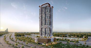 New Belgrove Residence with swimming pools and parks close to Burj Khalifa and the international airport, Nad Al Sheba 1, Dubai, UAE