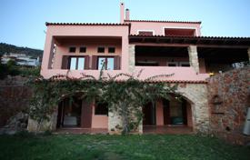 Beachfront villa with terraces and a parking, Nea Stira, Greece for $3,600 per week