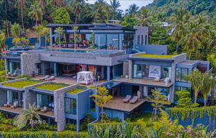Luxury villa with swimming pools, a spa area and a panoramic view, Samui, Thailand for $6,080,000
