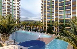 Two bedroom apartments in complex with swimming pool and basketball court, Mersin, Turkey for From 4,054,000 TRY