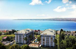 Apartments with sea views in the tranquil Büyükçekmece district, Istanbul, Turkey for From 25,704,000 TRY