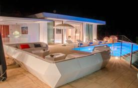 Villa with terraces, pool and views of the sea and Old Town, Ibiza, Balearic islands, Spain for 19,800 € per week