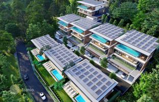 Complex of villas with swimming pools and panoramic views close to beaches, Chalong, Phuket, Thailand for From $1,131,000